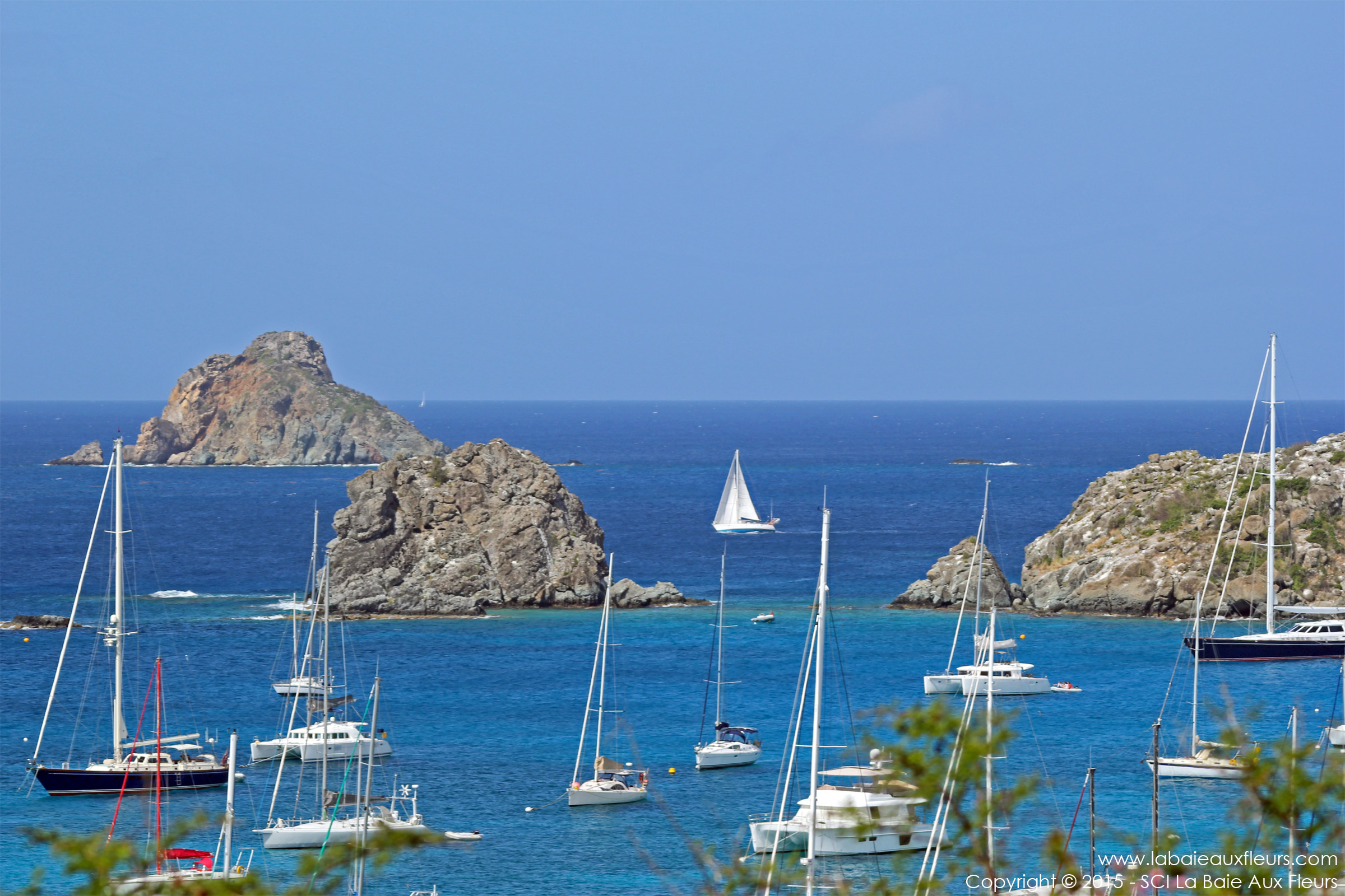 La Baie Aux Fleurs - St Barth, Bukten Blommor - St Barth, The Bay of  Flowers - St Barts, Залив цветов - Сен-Барт